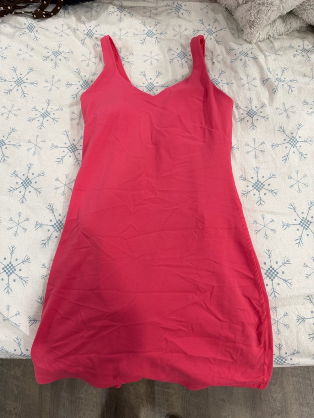 lululemon athletica Hot Pink Sleeveless Mini Dress